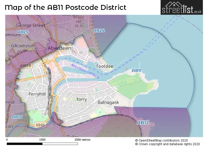 Map of the district