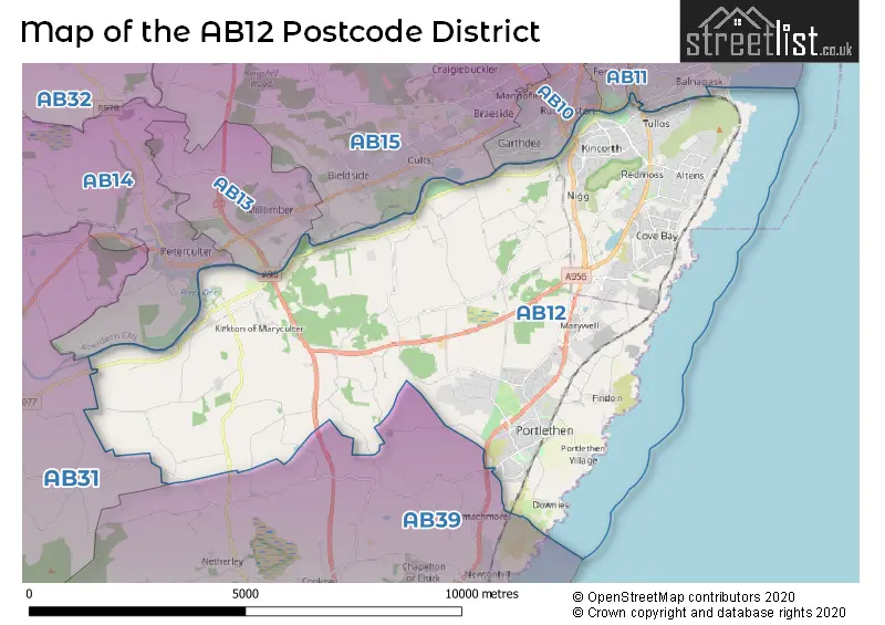 Map of the district