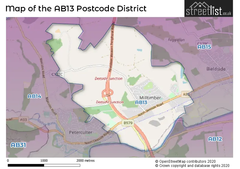 Map of the district