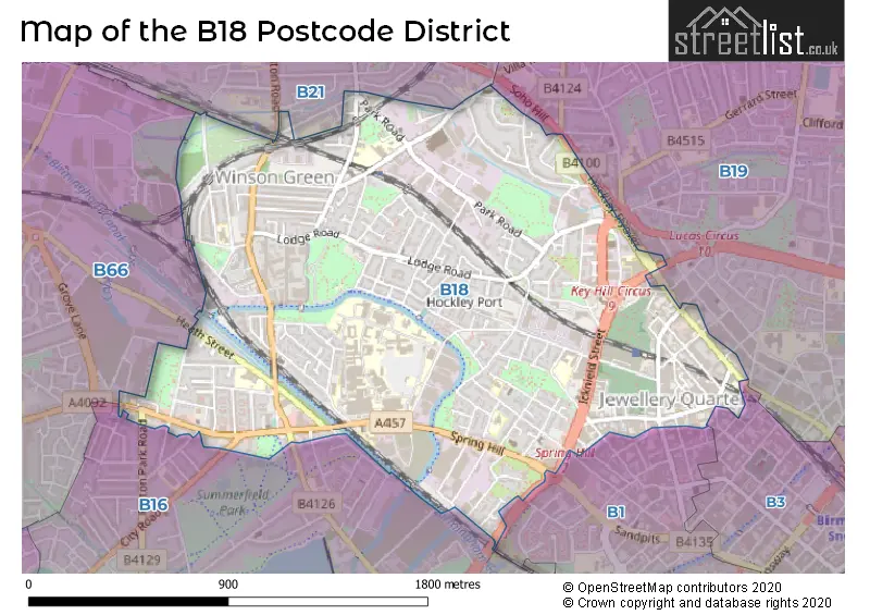 Map of the district