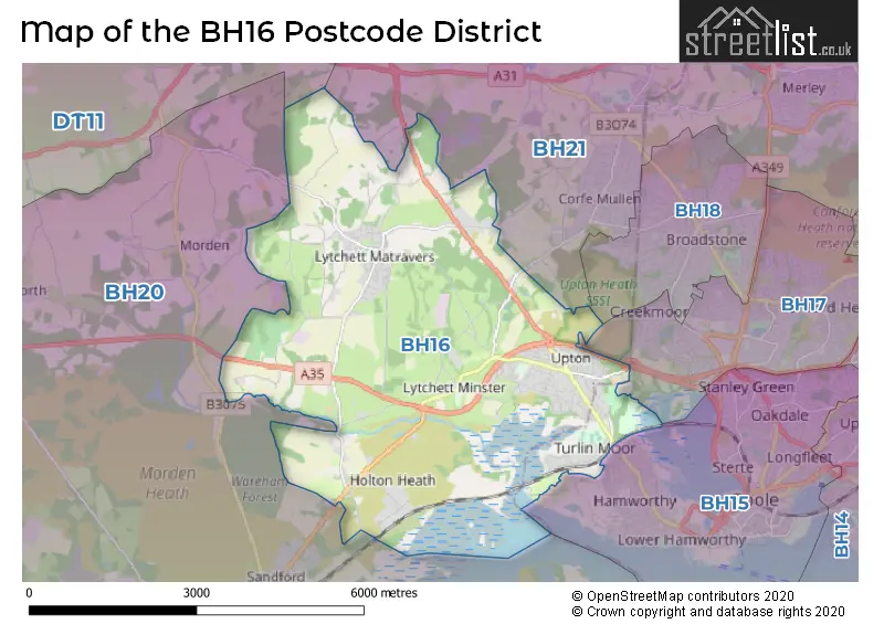 Map of the district