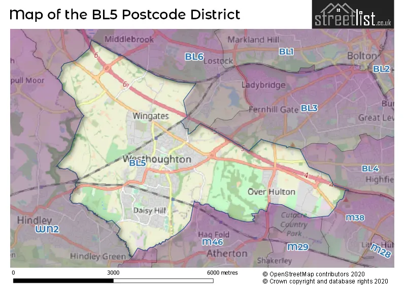 Map of the district