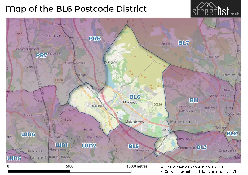 Map of the district