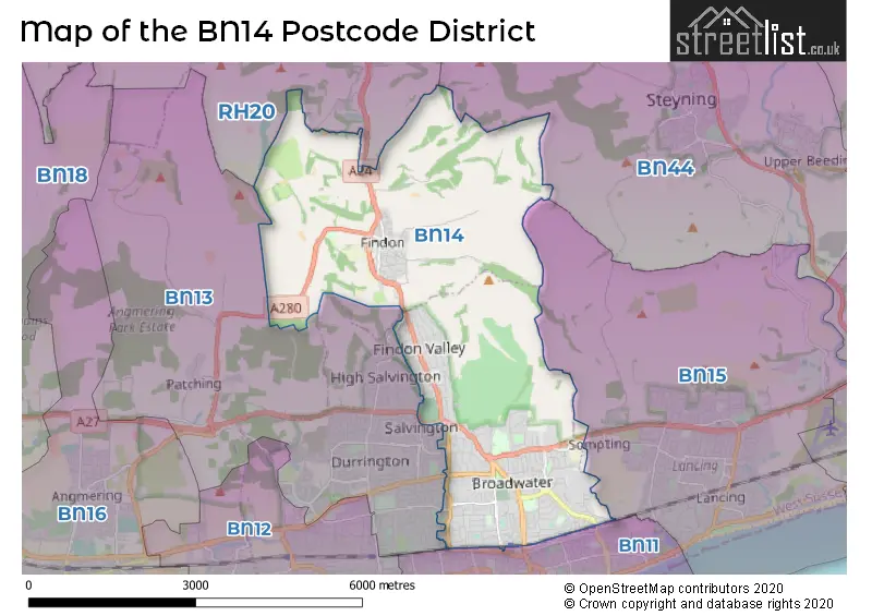 Map of the district