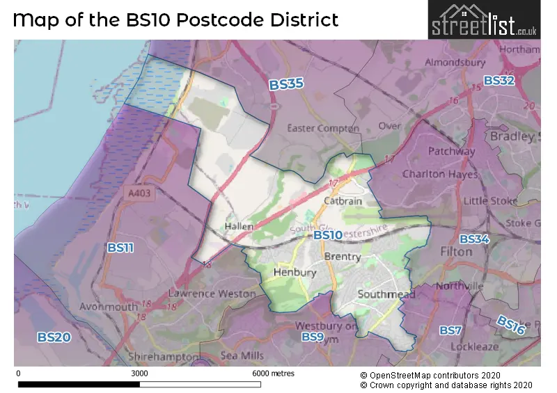 Map of the district