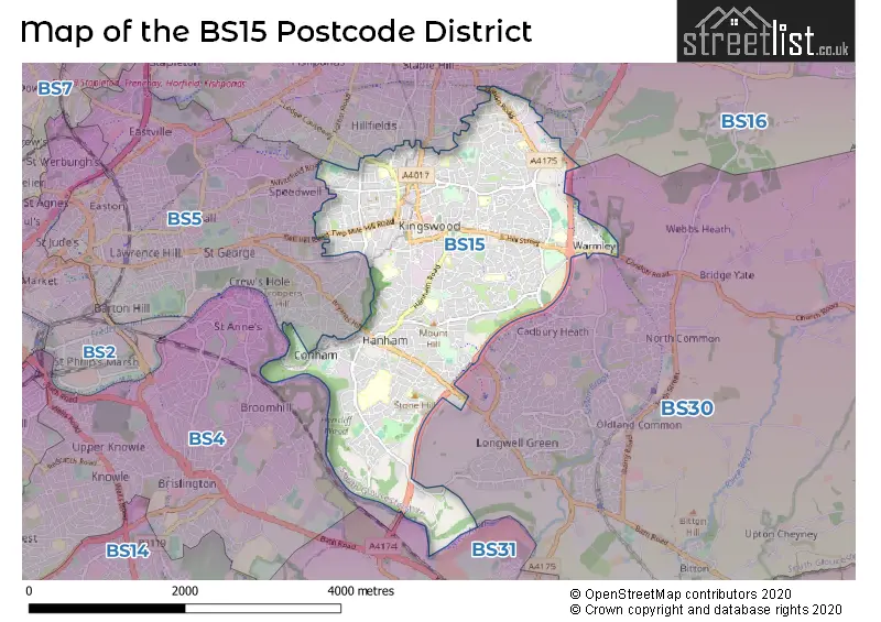 Map of the district