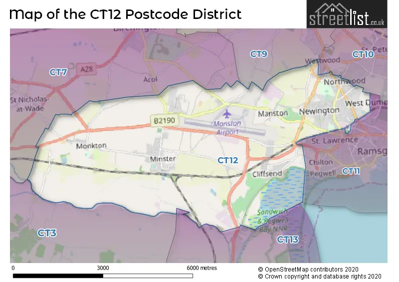 Map of the district