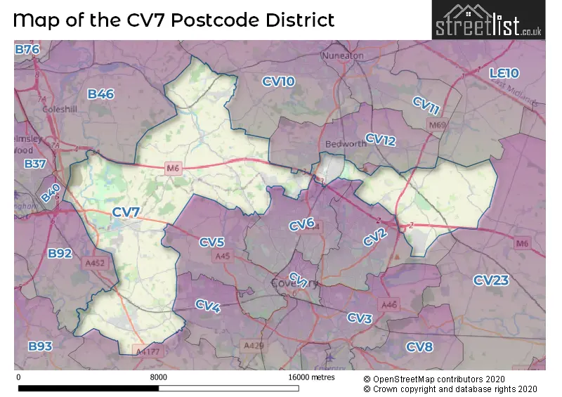 Map of the district