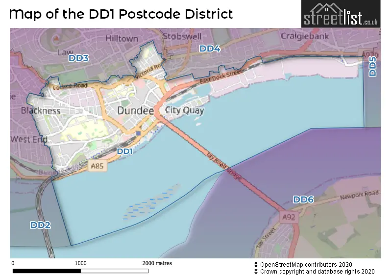 Map of the district