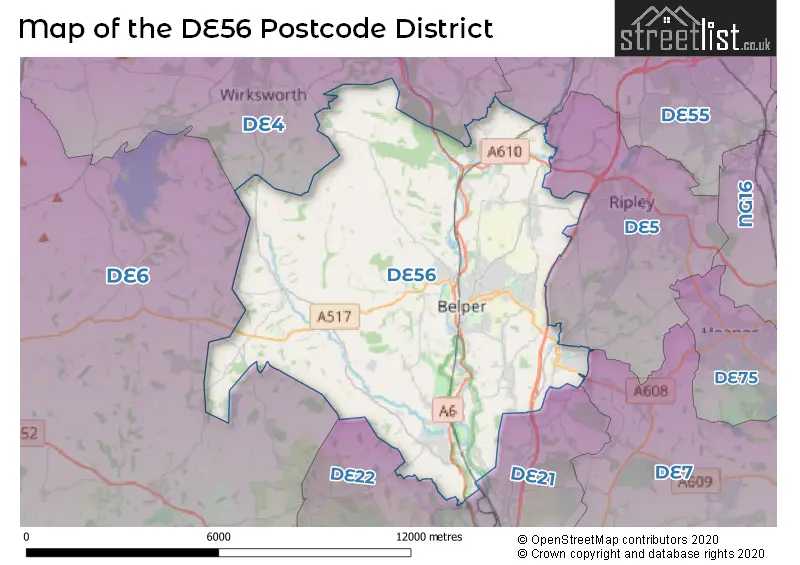 Map of the district