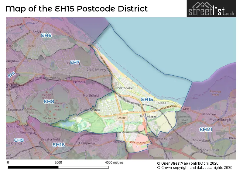 Map of the district