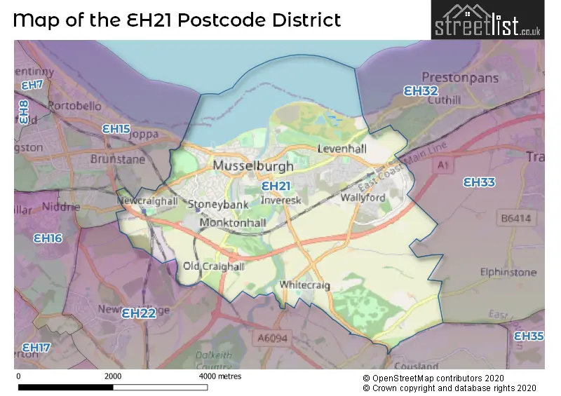 Map of the district