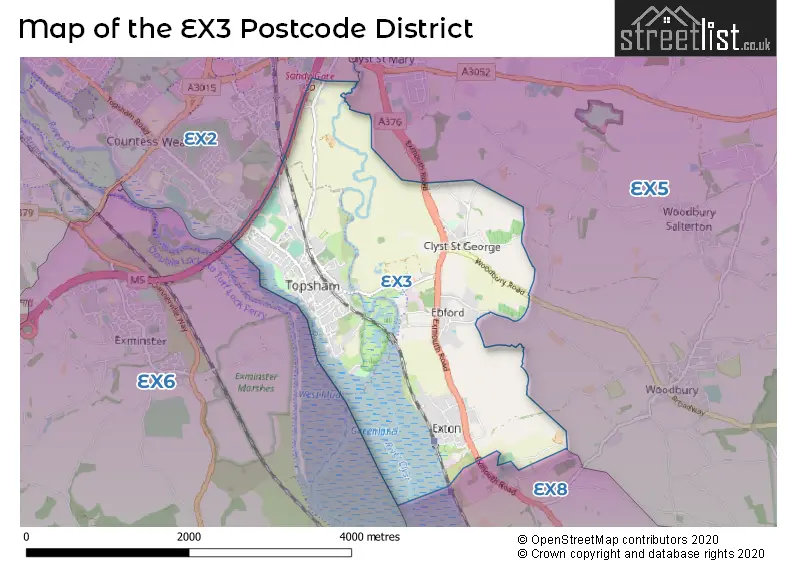 Map of the district