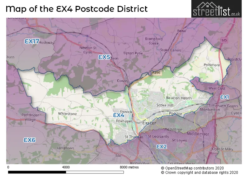 Map of the district