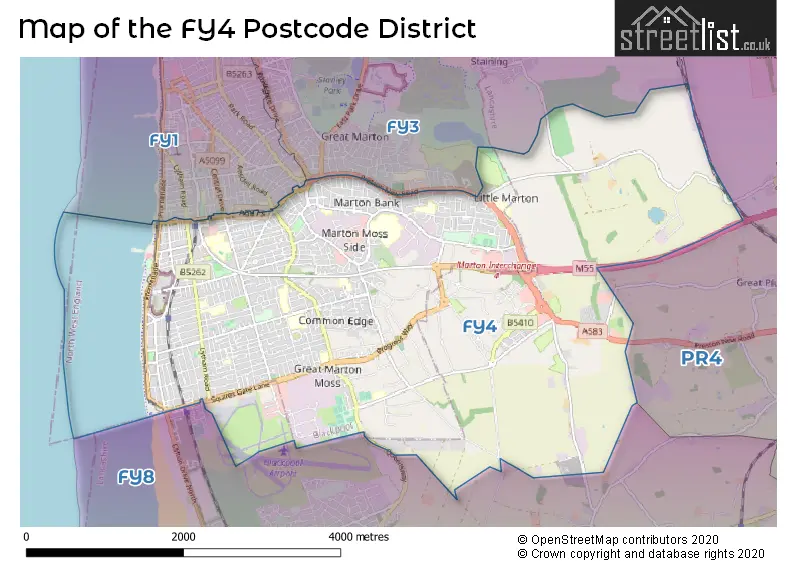 Map of the district