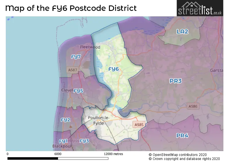 Map of the district