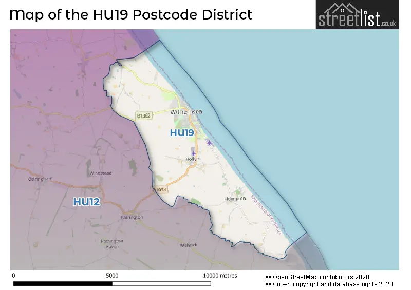 Map of the district