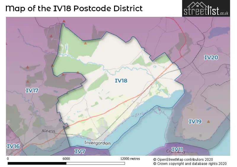 Map of the district