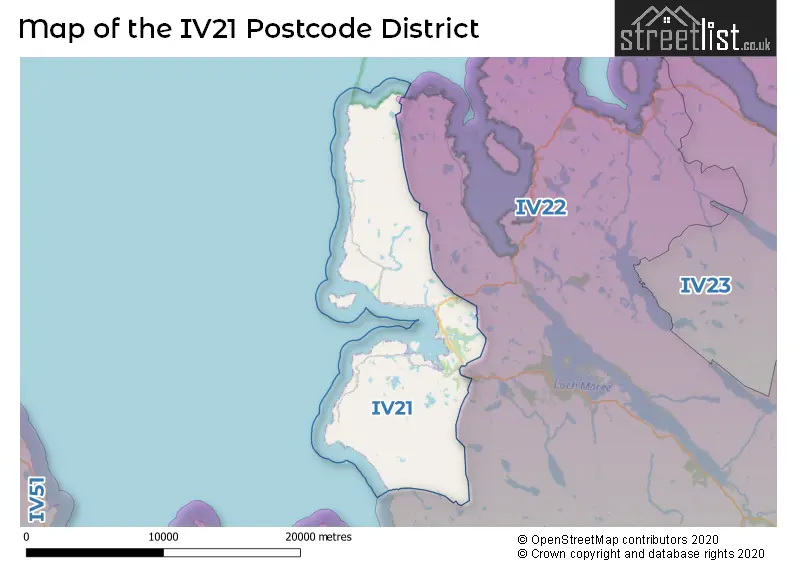 Map of the district