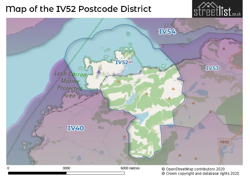 Map of the district