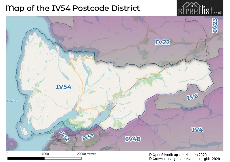 Map of the district