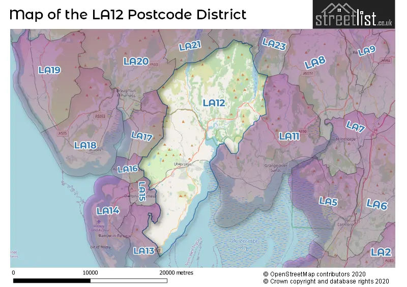 Map of the district