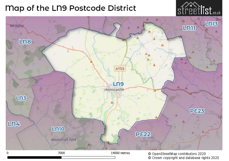 Map of the district