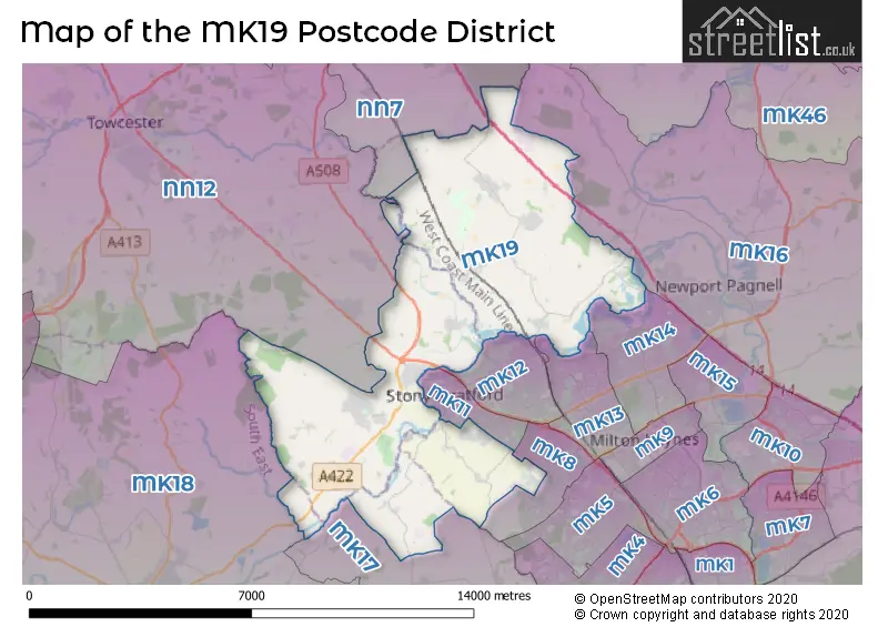 Map of the district