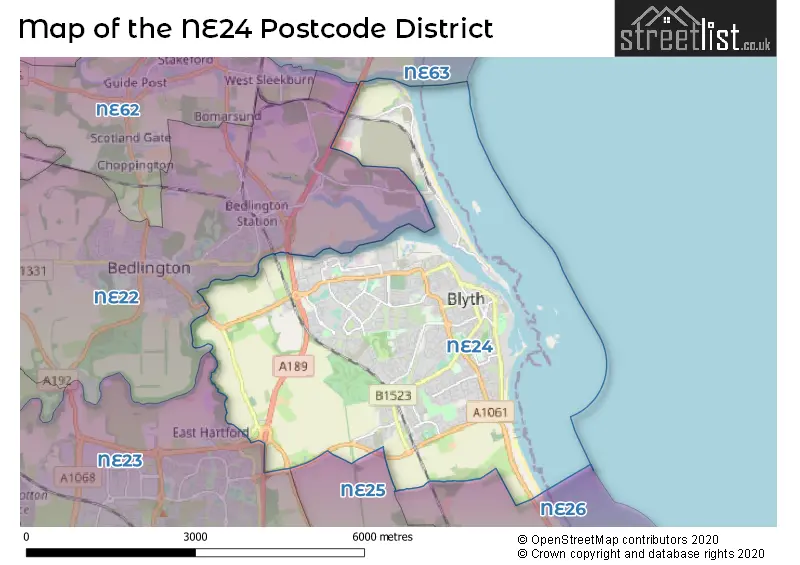 Map of the district