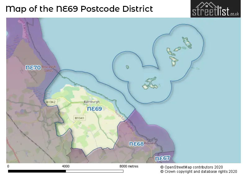 Map of the district