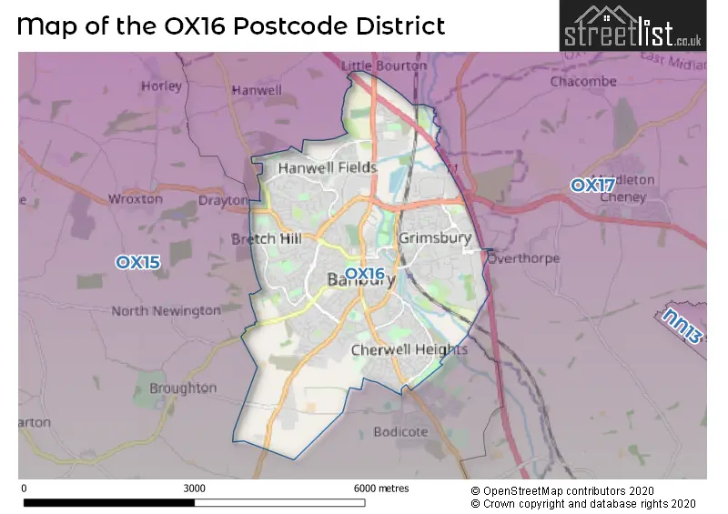 Map of the district