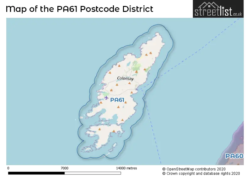 Map of the district