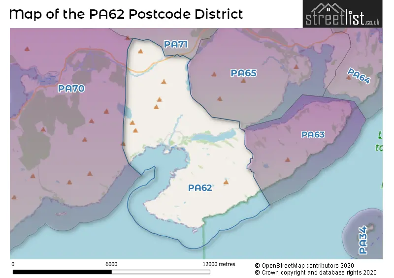 Map of the district