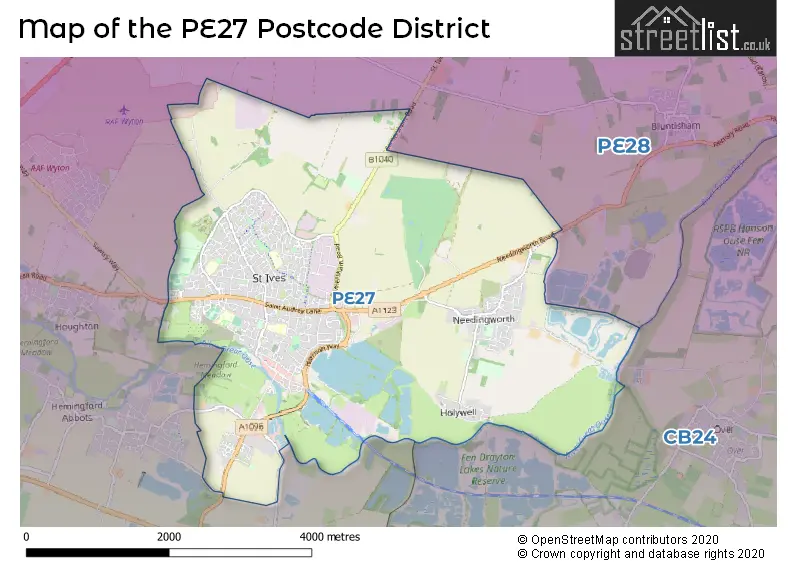 Map of the district