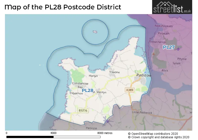 Map of the district