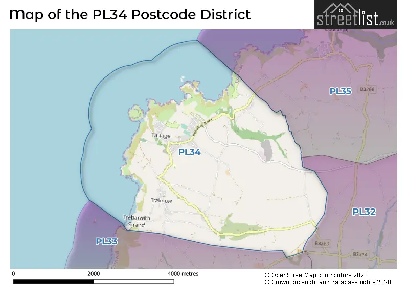 Map of the district