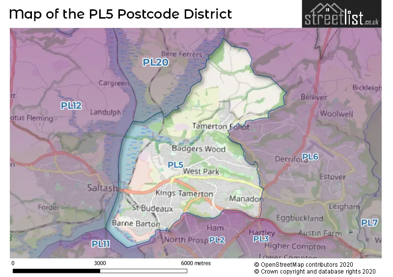 Map of the district