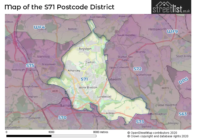 Map of the district