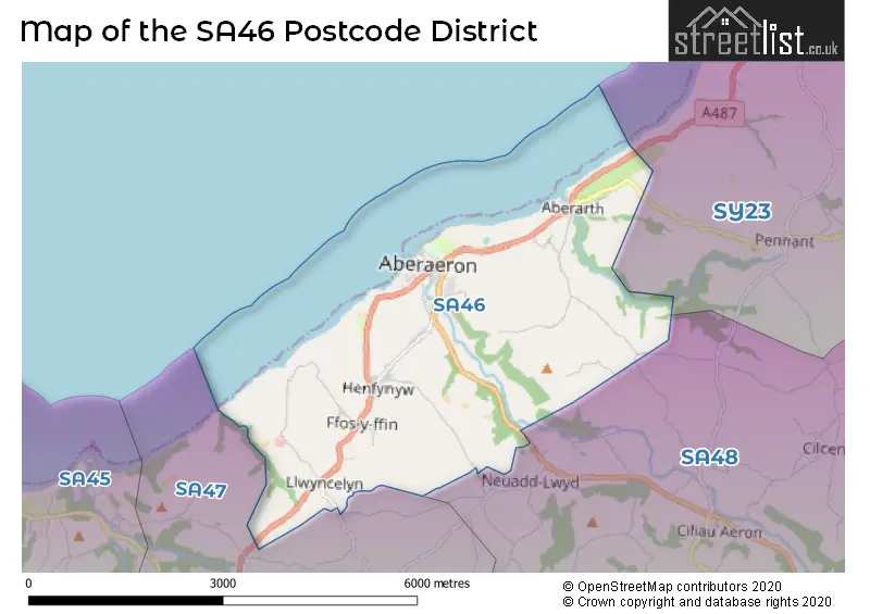 Map of the district