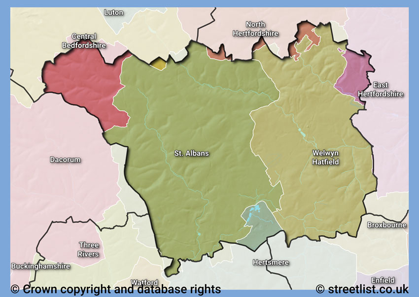 Councils within the AL area