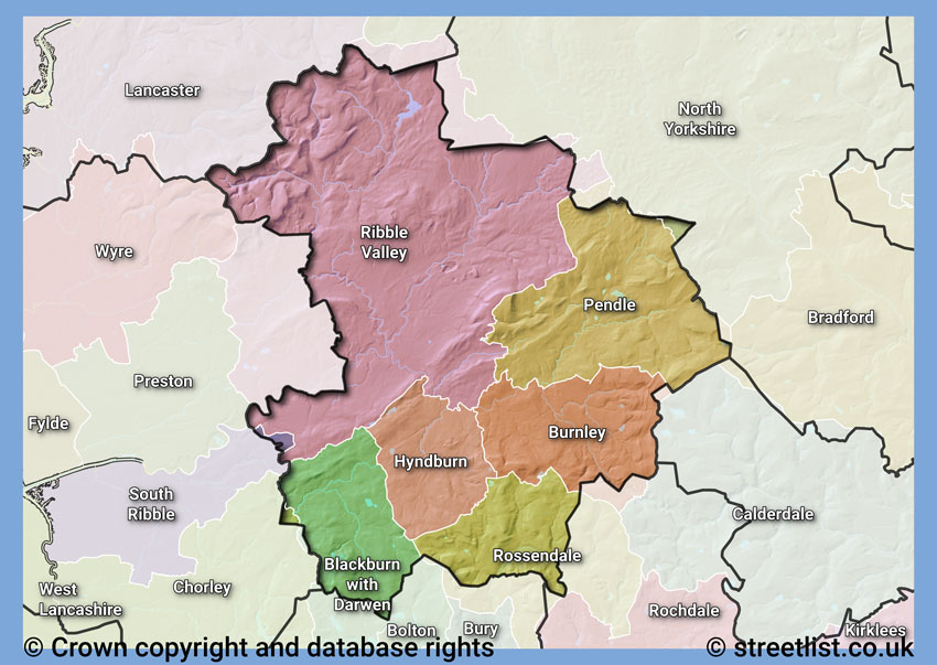 Councils within the BB area