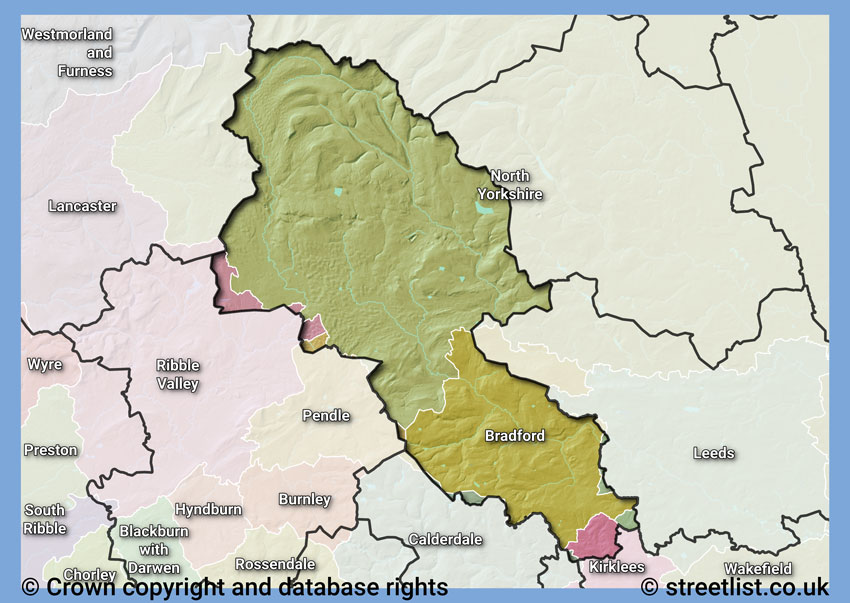 Councils within the BD area