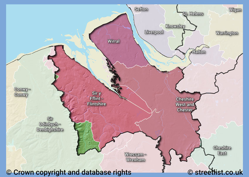 Councils within the CH area