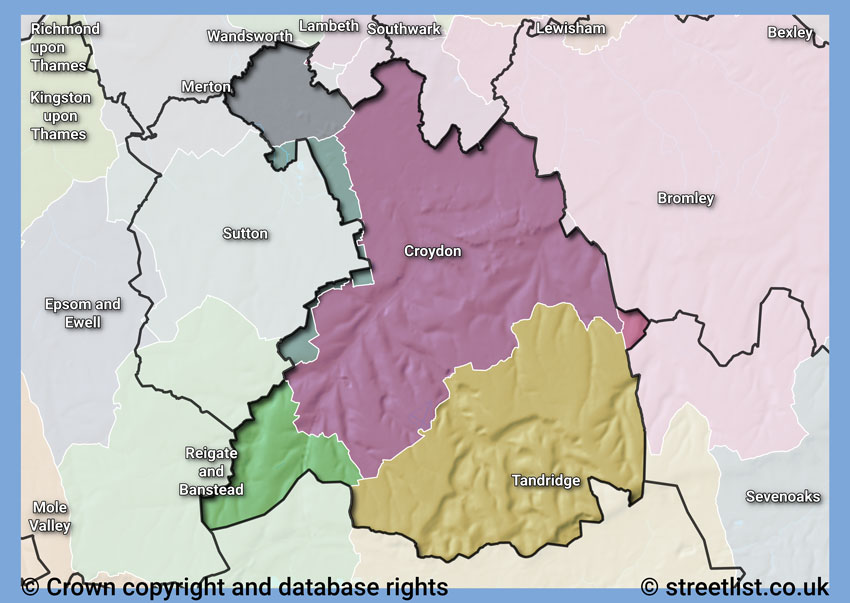 Councils within the CR area