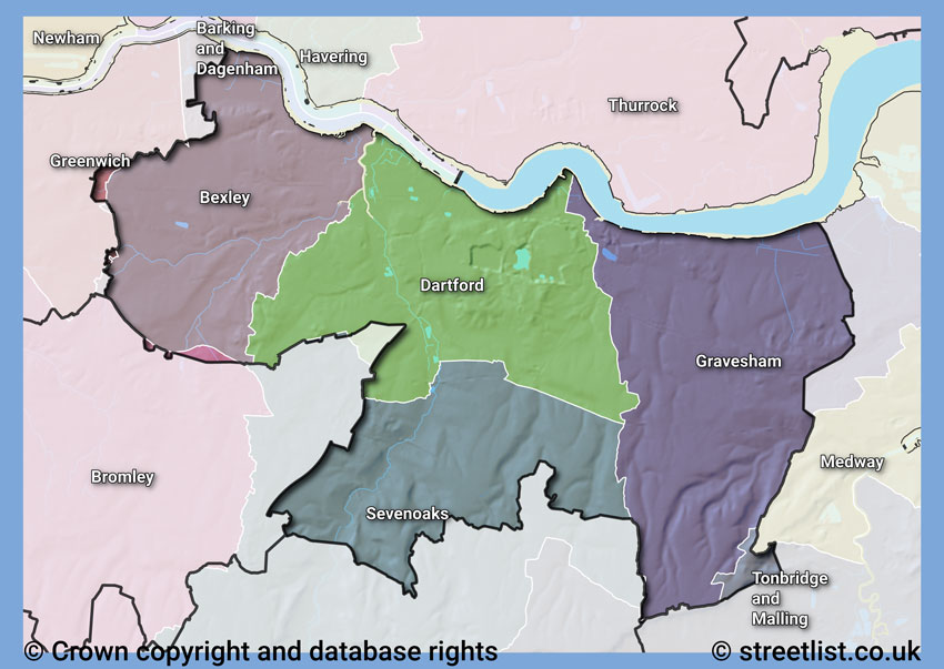 Councils within the DA area