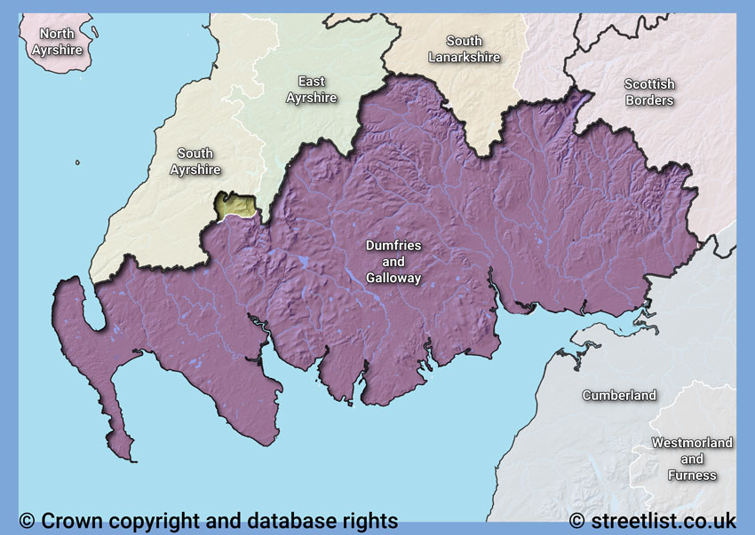 Councils within the DG area