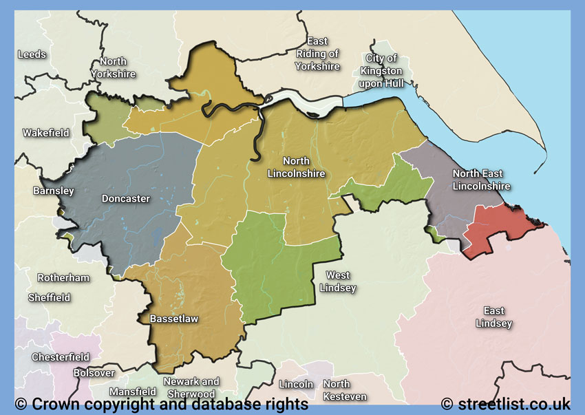 Councils within the DN area