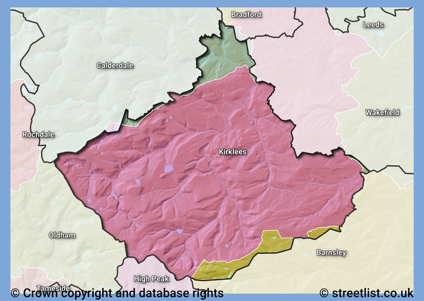 Councils within the HD area