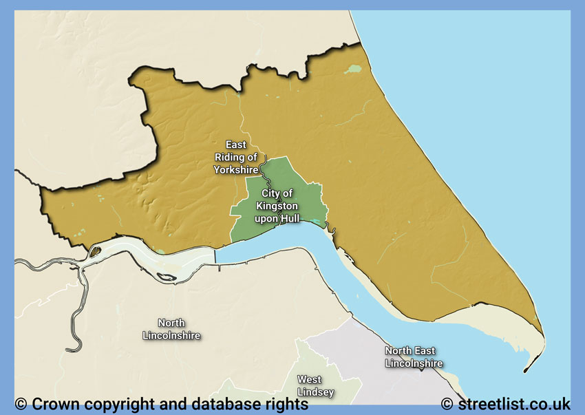 Councils within the HU area