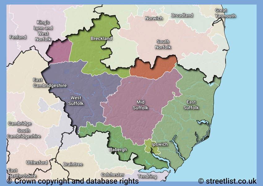 Councils within the IP area